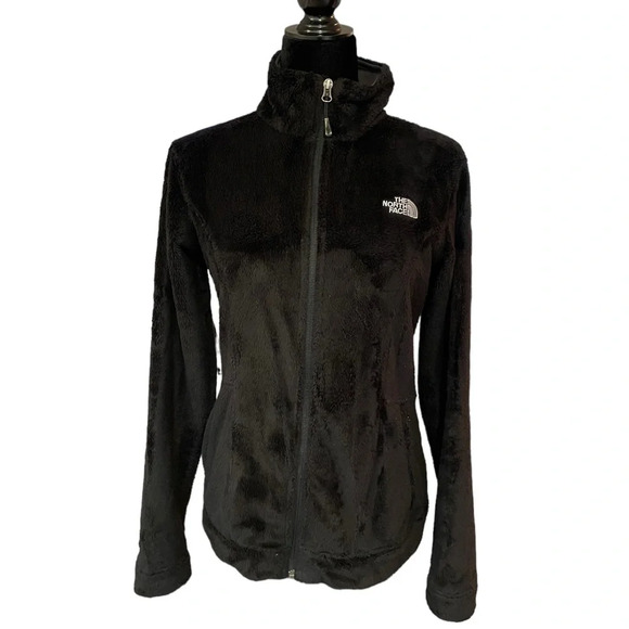 The North Face Women's Shadow Luxe Osito Fleece Jacket Black - Picture 1 of 8